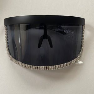 Black bling sunglasses